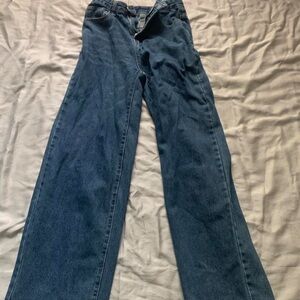 Classic Blue Straight Leg Jeans